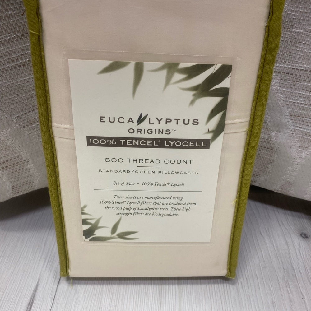 100% Tencel Lyocell Pillowcase - Ivory